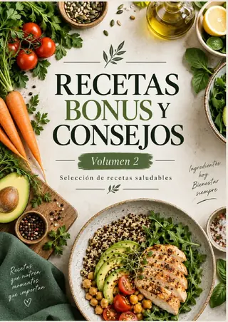 Bono: Recetas bonus y consejos